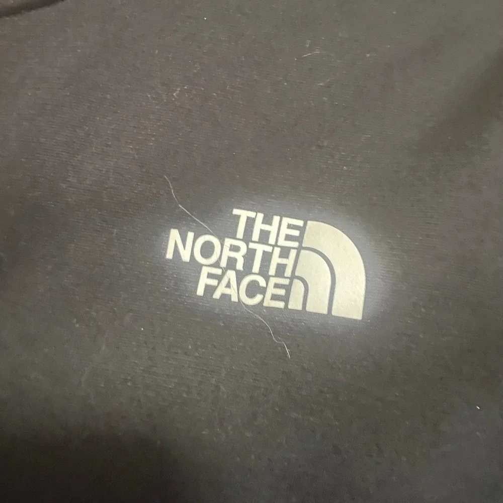 The North Face Womens Full Zip‎ Hoodie Black Grey Colorblock Sweatshirt Medium